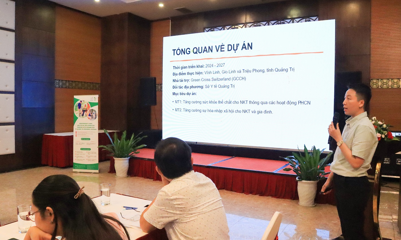 Họp kỹ thuật về hỗ trợ tâm lý cho người khuyết tật và thành viên gia đình